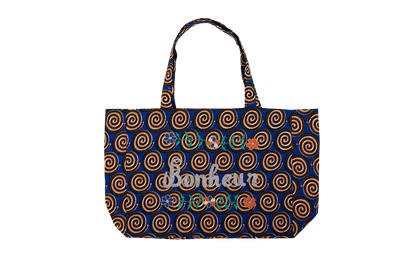 Kossiwa bag embroidered BONHEUR