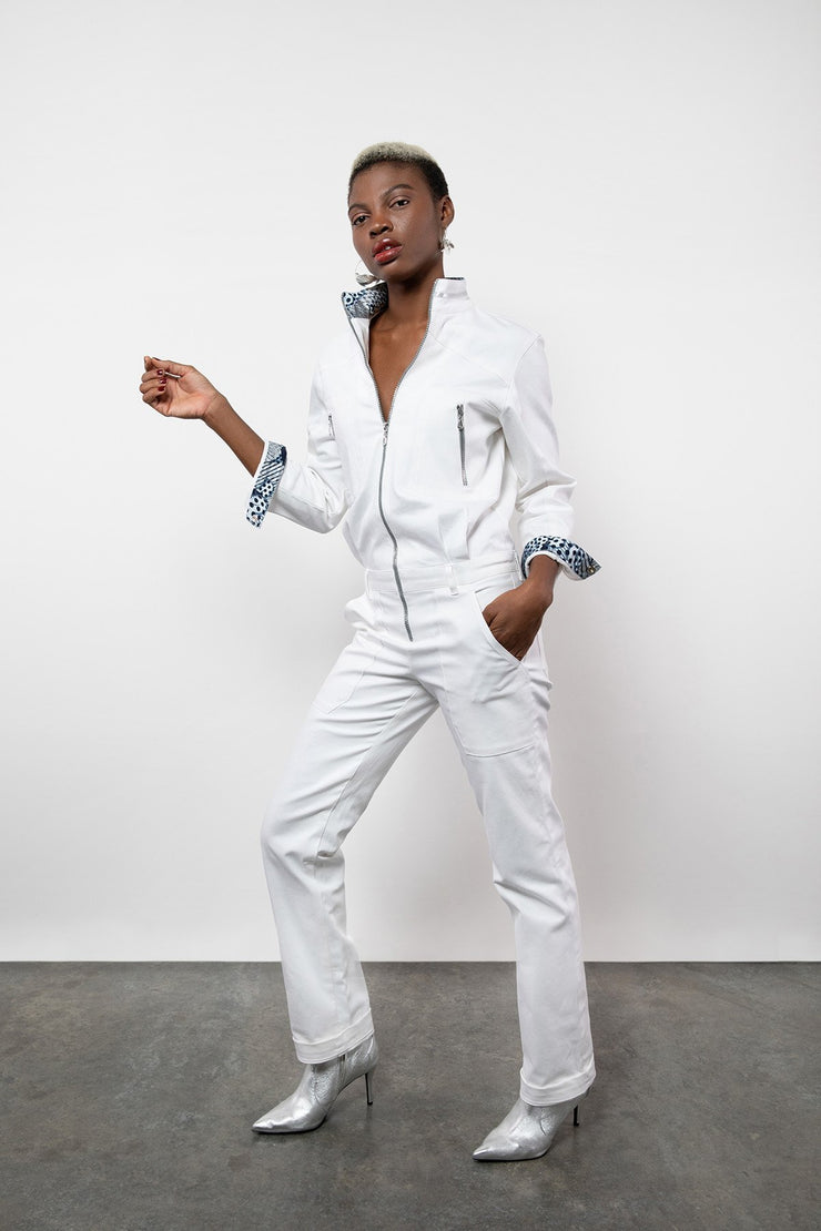 BY M.A.R.Y S/M Awa Jumpsuit - White