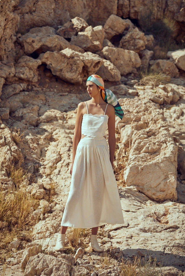 BY M.A.R.Y Lilly linen dress