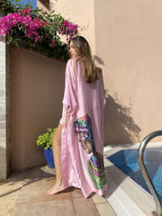 BY M.A.R.Y Africa Silk Kimono