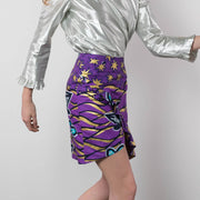 BY M.A.R.Y S Ife Skirt - Purple