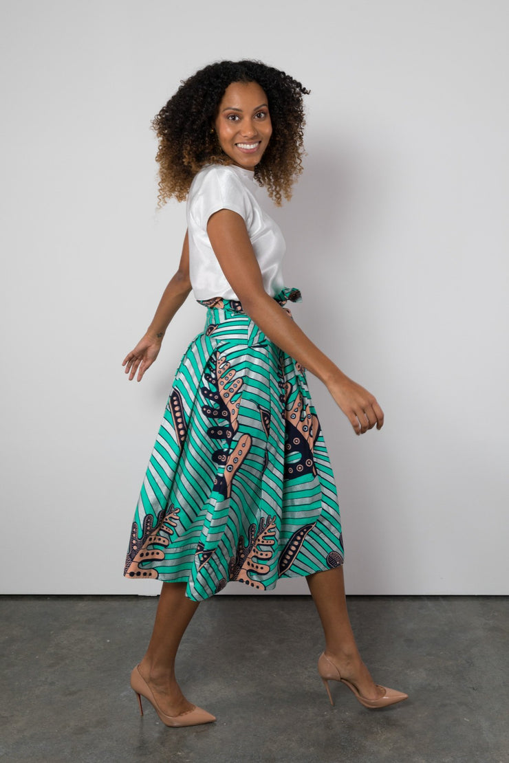 BY M.A.R.Y S Lulu Skirt - Turquoise