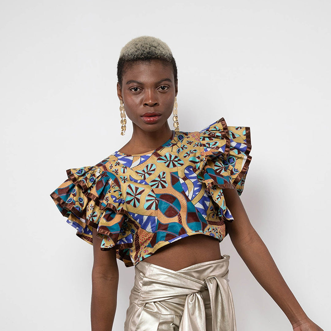 Mariam Top - Beige Coral – BY M.A.R.Y