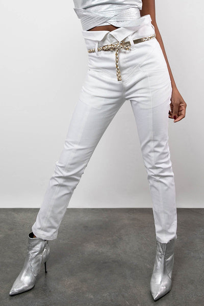 BY M.A.R.Y S Tumelo Pants - White